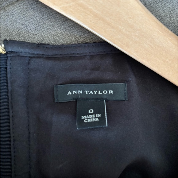 Ann Taylor Black Lace Long Sleeve Dress - Picture 4 of 4